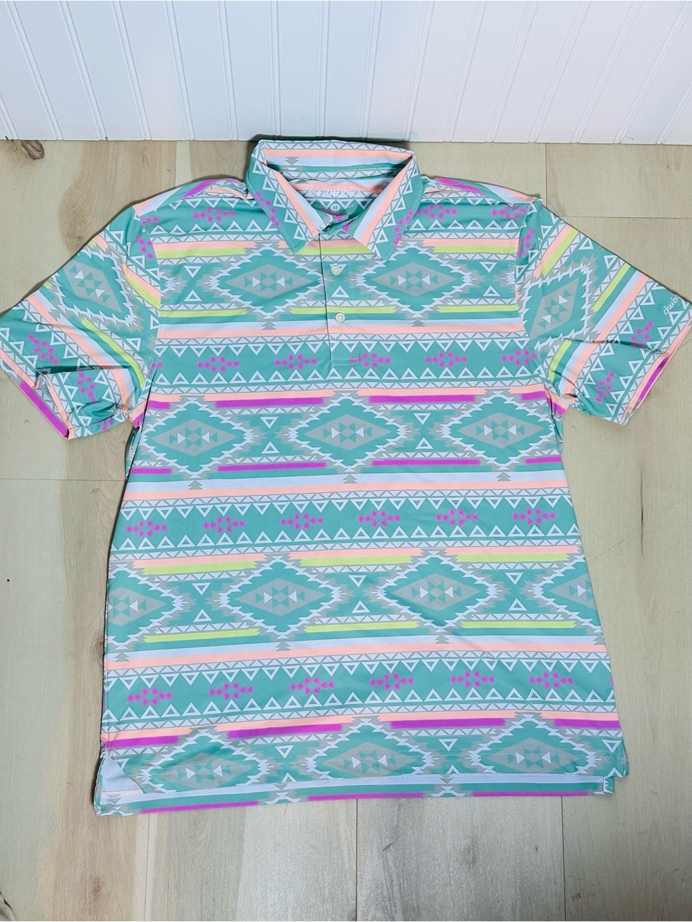 The En Fuegos Performance Polo by Chubbies XL Open Miscellaneous Casual Travel - Picture 2 of 8